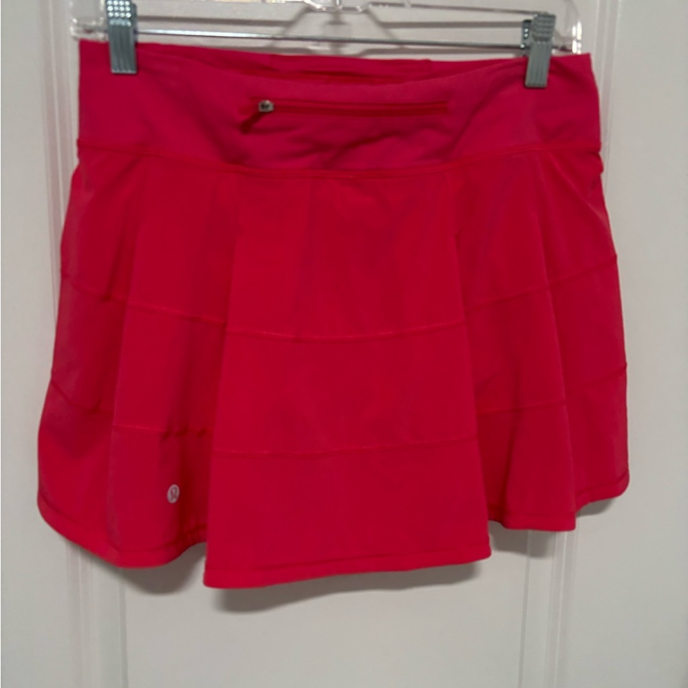 Lulu lemon pace rival skirt long length good condition